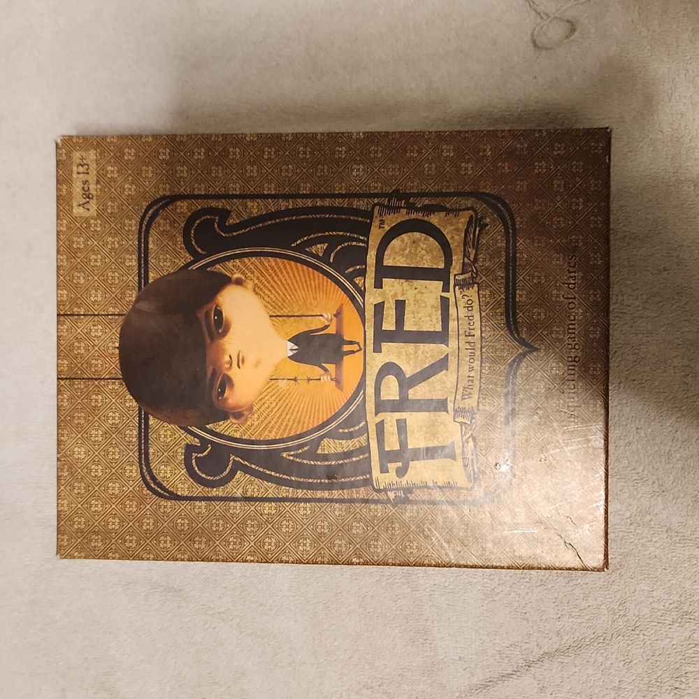 2007 previously owned card game FRED. The dare game of what would Fred do?